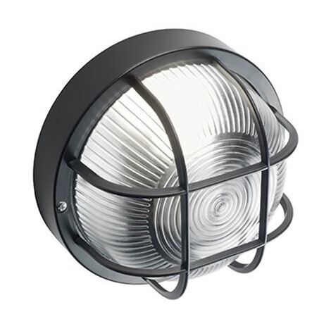 Plafond C - Cage en résine echo line rond noir