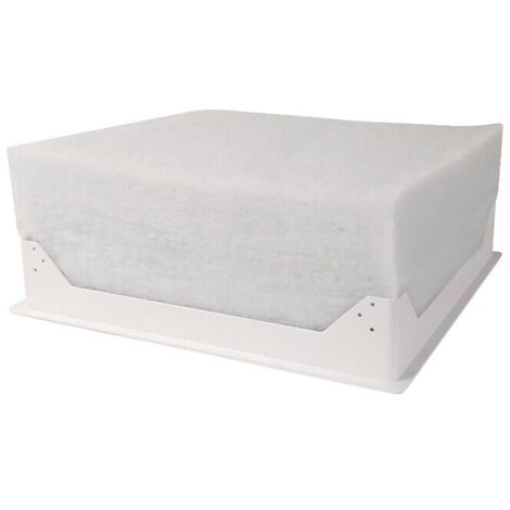 Plafond de dalles avec isolant de 250 mm en polystyrène blanc - 27/27 - par palette de 36