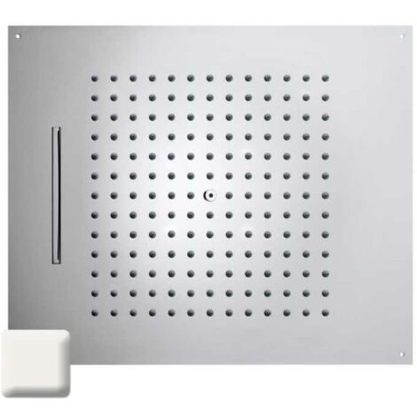 Plafond de douche à 2 jets et avec flexible blanc mat Dream - BOSSINI H389250045