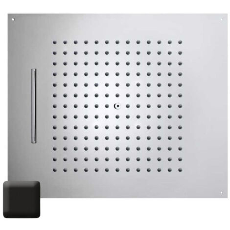 Plafond de douche à 2 jets et avec flexible noir mat Dream - BOSSINI H389250073