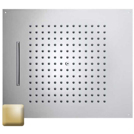 Plafond de douche à 2 jets et avec flexible or Dream - BOSSINI H389250021