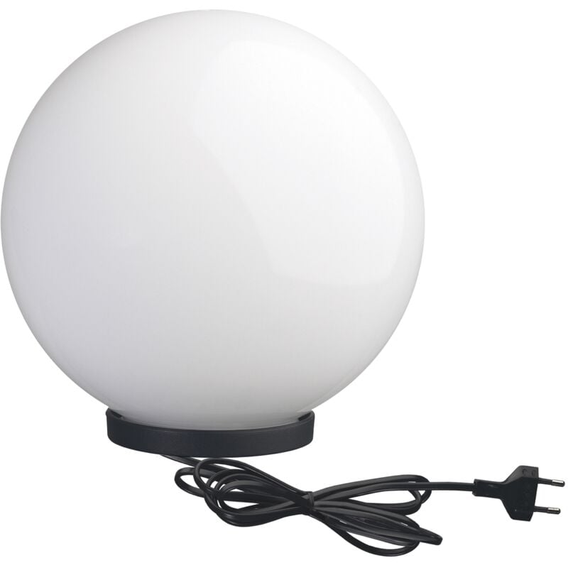 Luminaire de sol et de table glou IP44 E27 23W Noir