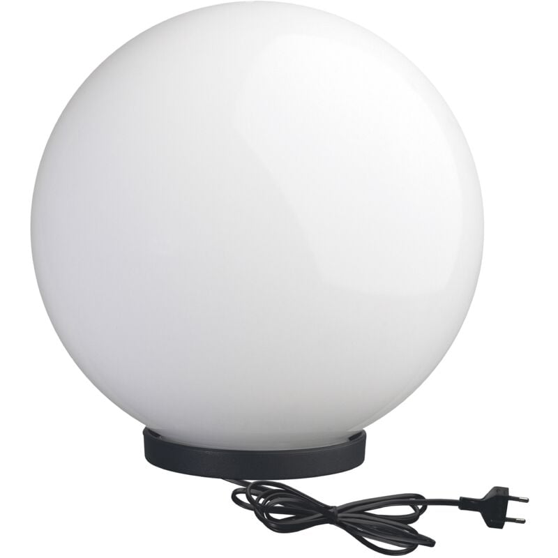 Luminaire de sol et de table glou Jumbo IP44 E27 30W Noir