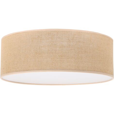 PLAFOND JUTA PLEXI BEIGE 40CM E27