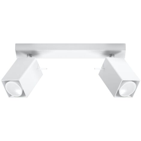 PLAFOND MERIDA 2 GU10 BLANC SOLLUX SL.0096