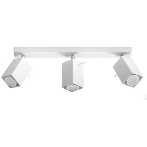 PLAFOND MERIDA 3 GU10 BLANC SOLLUX SL.0097