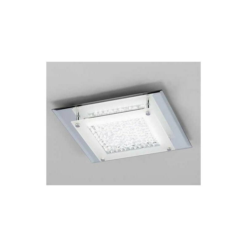 

Plafon Led SERIE CRYSTAL LED MIRROR ACABADO Chrome cuadrado pequeño.