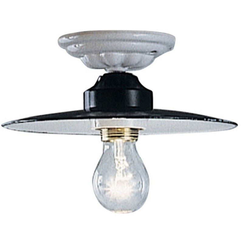 Ferroluce - Plafoniera 1 Luce in Ceramica Colore