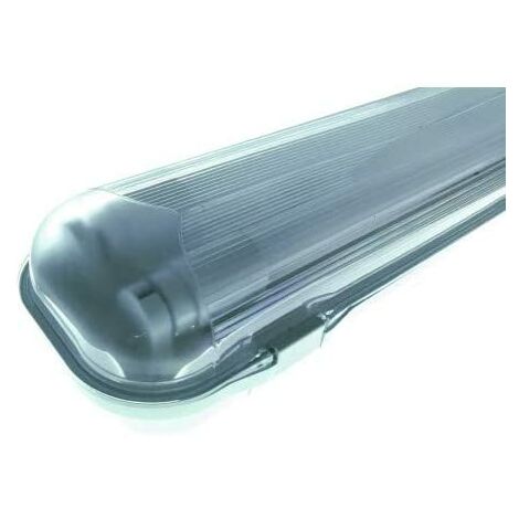 Plafoniera 2 tubi LED Cristal 6000K 3530 Lmn Equiv. 2x36W IP65ALVLPE2X20C60