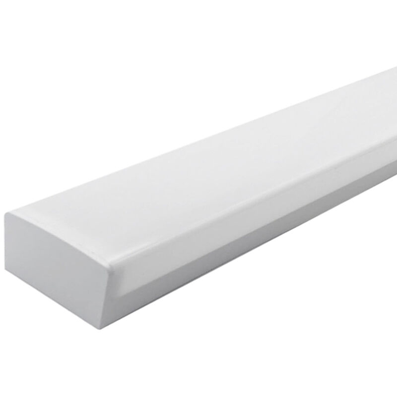 PLAFONIERA a LED 36W 120CM 220V BORDO BIANCO