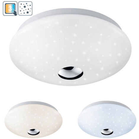 Plafoniera a LED camera da letto stelle riflettore cielo dimmer a 3 fasi WOFI 931501066385