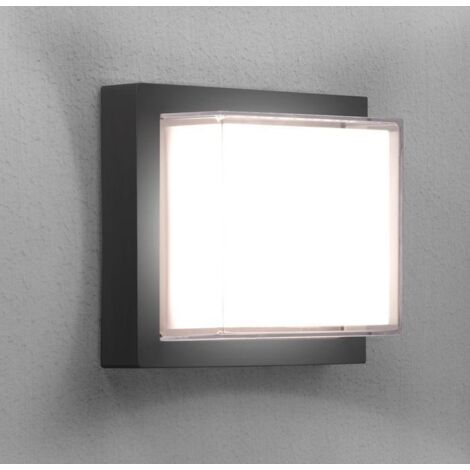 Plafoniera a LED Century Pura Square 10W 4000K Grigio PASGR-101640