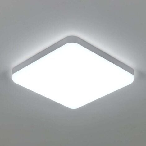 COMELY Plafoniera a LED da 32 W UFO Panel Plafoniere quadrate Moderne Lampada a LED ultrasottile 3600LM Bianco freddo 6500K Facile da installare Applicabile a Cucina Soggiorno Balcone