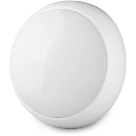 Plafoniera A Led Da Soffitto o Parete Freddo 6400K 17W IP65 Anche Esterno Diametro 320mm SKU-802