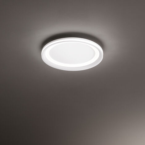 Plafoniera a led EDGE Bianca 38W Perenz in alluminio