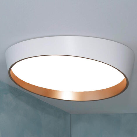 Plafoniera a led lampada rotonda da soffitto stile moderna luce 3680 lm potenza da 46w a luce bianca naturale 6500K