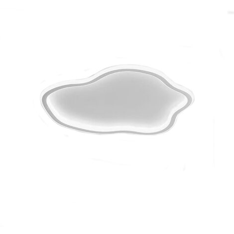 Plafoniera a led ondulata forma a nuvola 43 watt luce fredda 6500k
