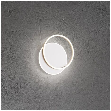 Plafoniera a led ORBIT Bianco e Oro 43W Perenz in alluminio