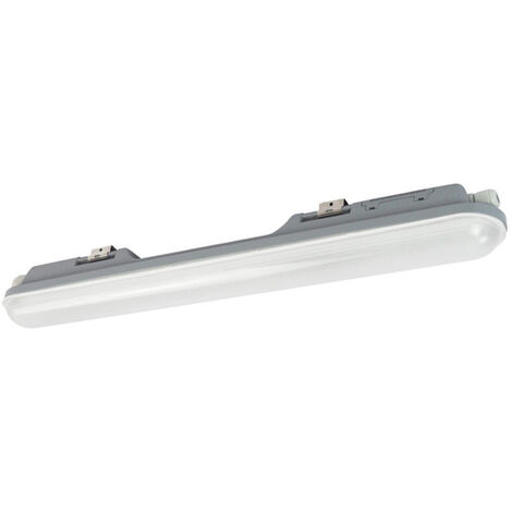 Plafoniera a led per esterno lampada neon tubo da soffitto 48 watt 150 cm impermeabile IP65 luce fredda 6500k