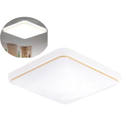 Plafoniera a LED, plafoniera a LED da 12W per soggiorno, camera da letto, cucina, corridoio, luce bianca fredda, plafoniera a LED quadrata