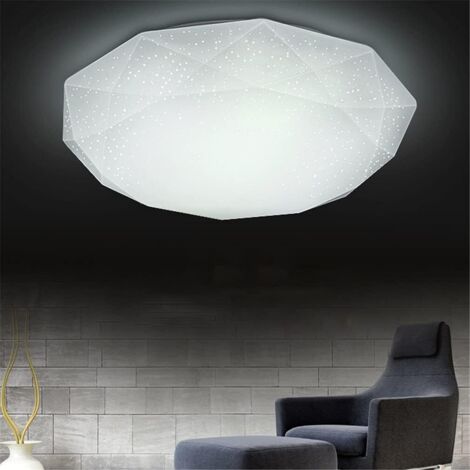 Plafoniera a LED rotonda, Plafoniera moderna e minimalista per ufficio, Luce per soggiorno, Luce per camera da letto, Luce per corridoio, Luce per cucina, Dimmerazione continua, 35 cm, 15 W