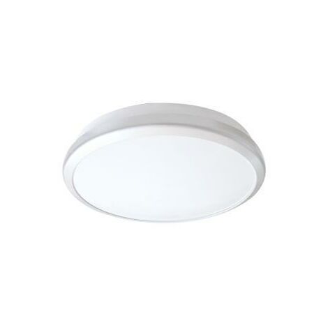 Plafoniera a parete o soffitto con lampada led inclusa mareco aldebaran, 34,5w, colore luce bianca naturale 4000k, colore decorazione bianco. mao 0723182b