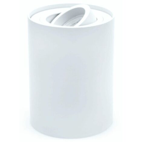 Plafoniera a tubo LED bianca orientabile GU10 IdeaLED