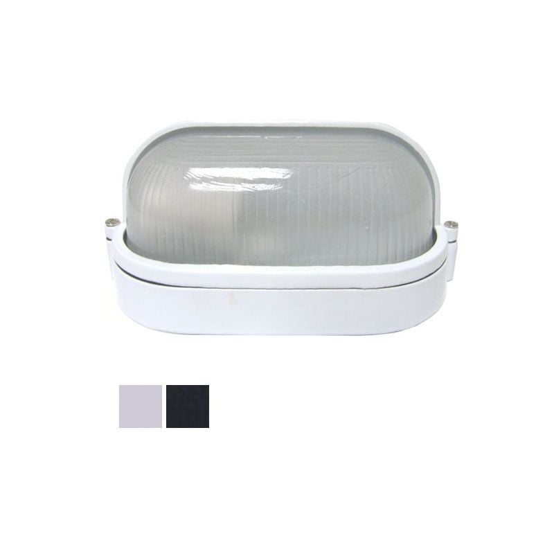 Image of Plafoniera all ovale bianca palpebra Syntesy 00480