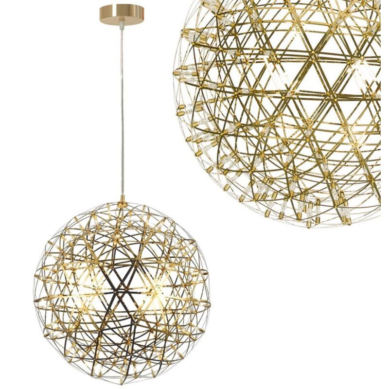 Image of Plafoniera APP782-1C cristallo tondo 3-PUNTI luce G9 25,5X40CM