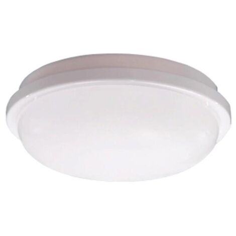 Plafoniera applique a parete o soffitto con lampada led inclusa mareco bellatrix, 20w, colore luce bianca naturale 4000k, colore decorazione bianco, mao 0724182b