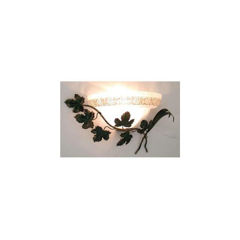 Image of Plafoniera applique bacco verde o bianco lampade lampione lanterna applique