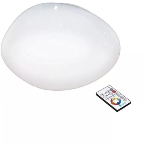 plafoniera applique led con telecomando, ø 45 cm