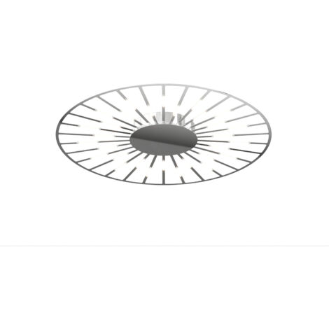 Plafoniera-Applique Moderna Around You Metallo Cromo Led A Vista 61W 3000K