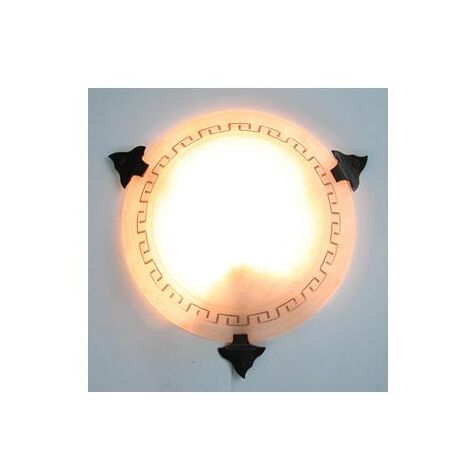 PLAFONIERA ATENA DIMETRO 30 CM LANTERNE LAMPIONE APPLIQUE