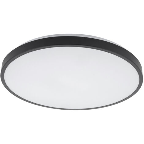 Plafoniera bagno LED Ø38,5 22W 3000K nera Agnes Nowodvorski