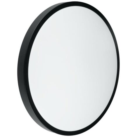 Plafoniera bagno LED rotonda nera 18W IP44 35cm DPM