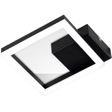 Plafoniera BARD a led moderna 11W Nero 3394-24-101 Fabas Luce