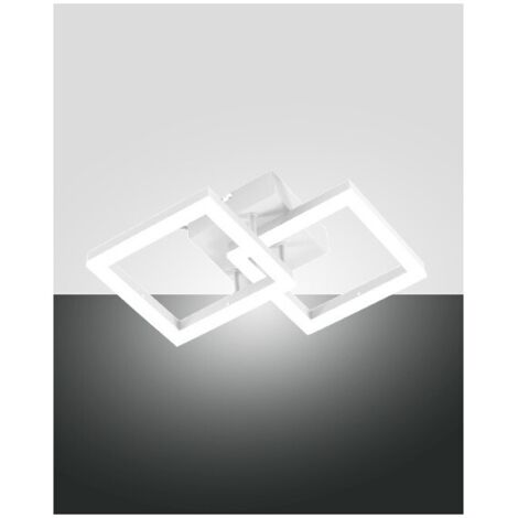 Plafoniera BARD a led moderna 21W bianco 3394-28-102 Fabas Luce