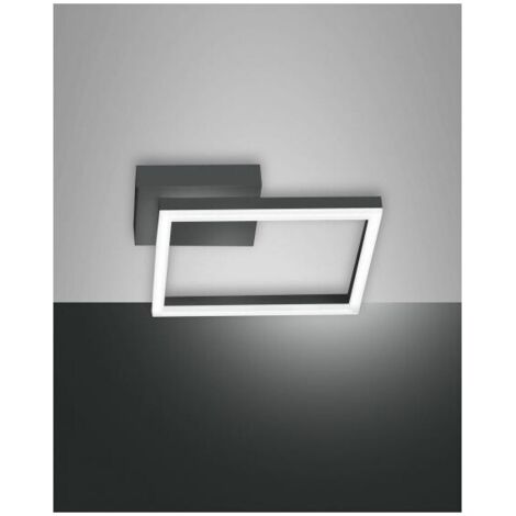 Plafoniera BARD a led moderna 22W Antracite 3394-21-282 Fabas Luce