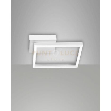 Plafoniera BARD a led moderna 22W Bianco 3394-21-102 Fabas Luce
