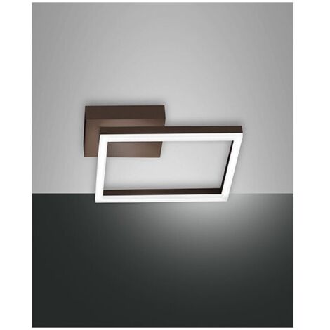 Plafoniera BARD a led moderna 22W Corten 3394-21-361 Fabas Luce
