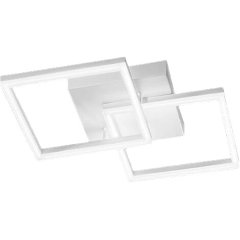 Plafoniera BARD a led moderna 39W Bianco 3394-22-102 Fabas Luce