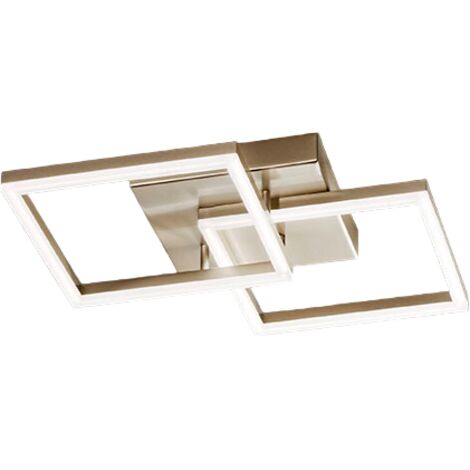 Plafoniera BARD a led moderna 39W Oro Opaco 3394-22-225 Fabas Luce