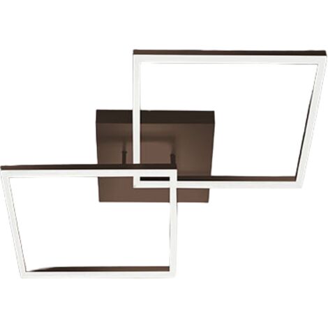 Plafoniera BARD a led moderna 52W Corten 3394-65-361 Fabas Luce