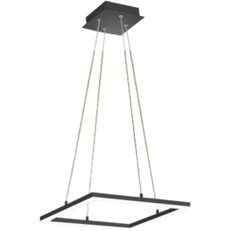 Plafoniera BARD a sospensione a led 39W Antracite 3394-40-282 Fabas Luce