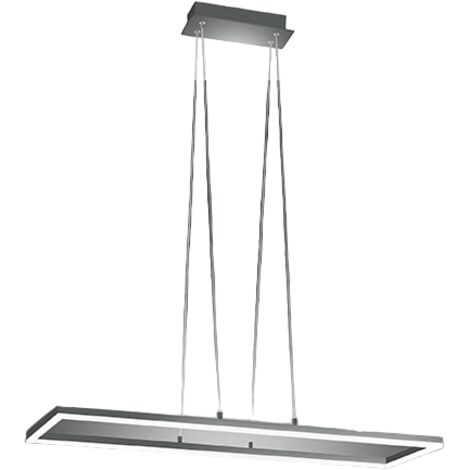 Plafoniera BARD a sospensione a led 52W Antracite 3394-43-282 Fabas Luce