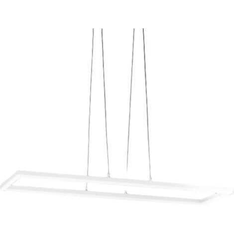 Plafoniera BARD a sospensione a led 52W Bianco 3394-43-102 Fabas Luce
