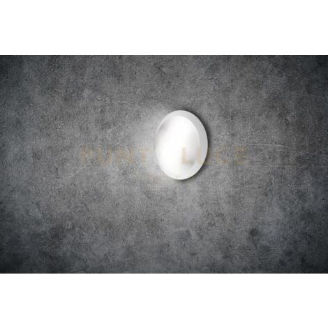 PLAFONIERA BASE BIANCA  D.30CM 2LUCI ATTACCO E27 IP65
