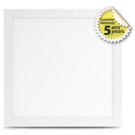 Plafoniera bianca LED Slim 295 x 295mm 18W GALASSIA 4000K Bianco neutro - 1450Lm