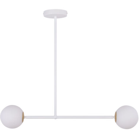 Plafoniera bianca minimal Gama 2 sfere G9 Sigma Lighting